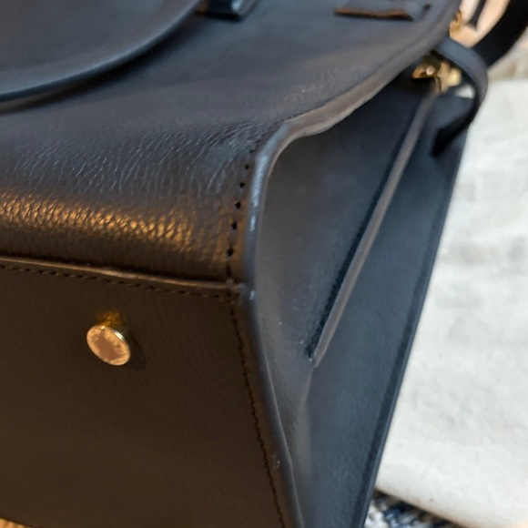 Quince Black Leather Purse - Picture 10 of 14